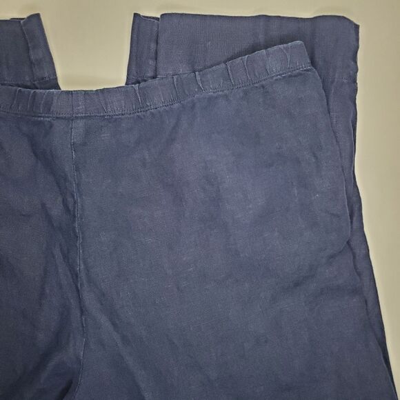 J Jill Love Linen Cropped Pants Size L - Picture 3 of 10